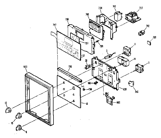 Control panel parts