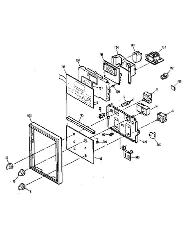Control panel parts