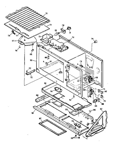 Microwave oven parts