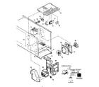 Kenmore 3639878810 microwave power supply parts diagram