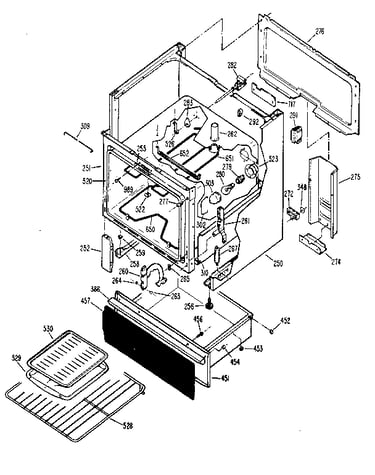 Lower oven