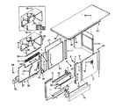 Kenmore 867767862 furnace casing diagram