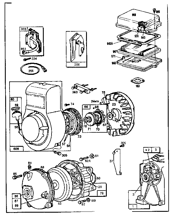 REWIND STARTER ASSEMBLY