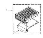 Kenmore 11086984100 dry rack diagram