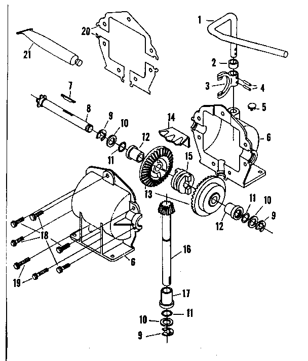 Gear case assembly