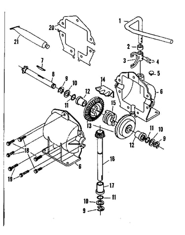 Gear case assembly