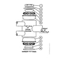 Sears 50246641 hanger fittings diagram