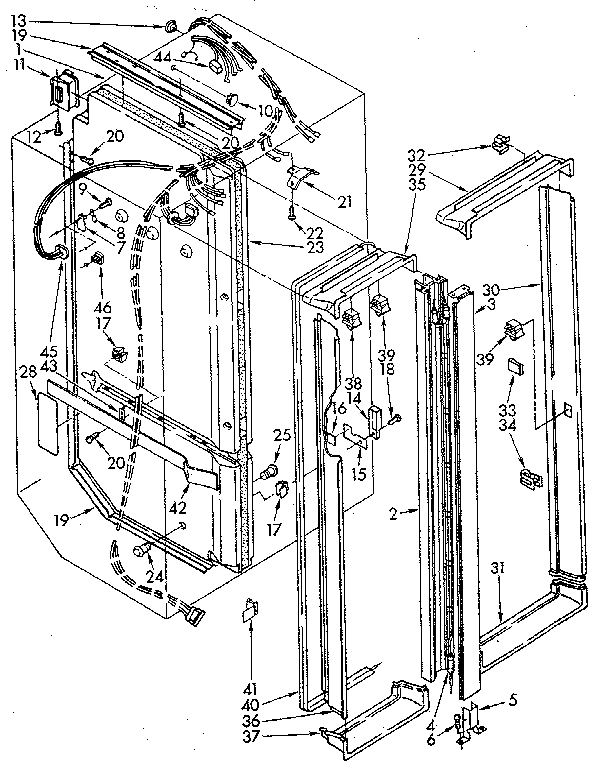 Breaker and partition parts