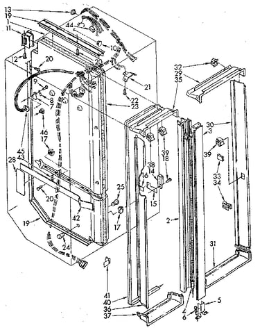 Breaker and partition parts