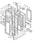 Refrigerator door parts