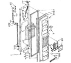 Kenmore 1068556880 freezer door parts diagram