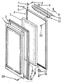 Serva-door parts