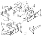 Kenmore 1068556880 air flow and control parts diagram