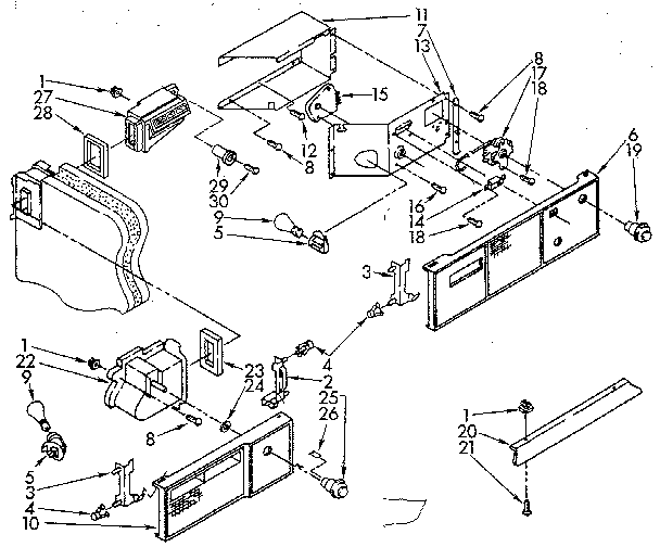 Air flow and control parts