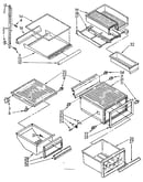 Refrigerator interior parts
