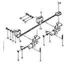 OKI Data MICROLINE 93 paper out assembly (4lr-129907-1) diagram