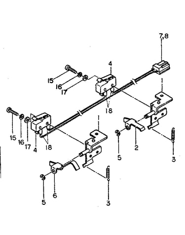 Paper out assembly (4lr-129907-1)