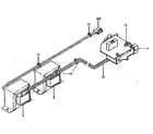 Kenmore 867ML93 power supply assembly (lr-104073-10, 12) diagram