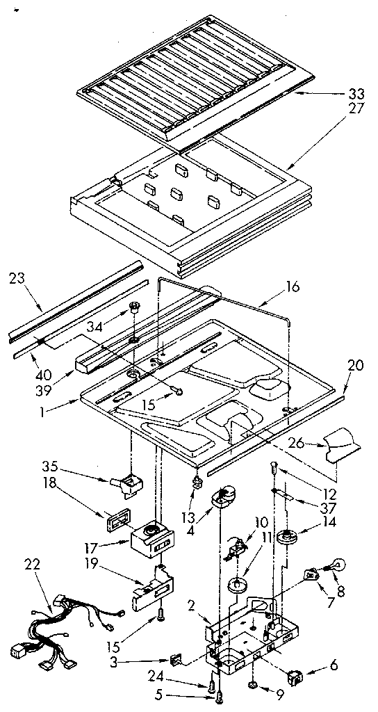 Compartment separator