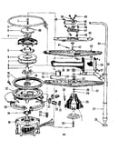Motor, heater, and spray arm details