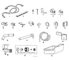 Kenmore 2538657240 ice maker installation parts diagram
