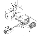 Kenmore 565614321 blower assembly diagram
