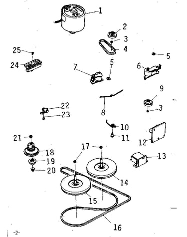 Mechanism chassis (53204)