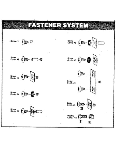 Fastener system