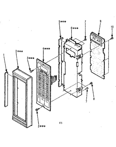 Control panel parts