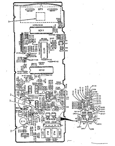 Power and control circuit board (part no. 12677)r