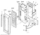 Kenmore 5648898310 control panel parts diagram