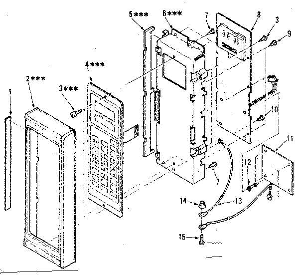Control panel parts