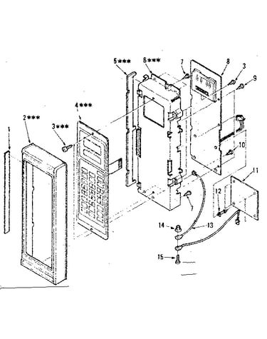 Control panel parts