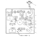 Kenmore 5648898310 power control circuit board (part no. 11692) diagram
