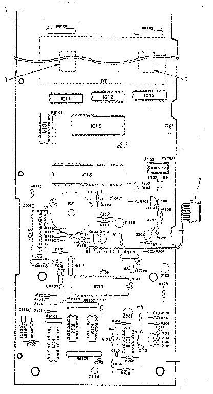 Main control circuit board 11691r