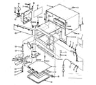 Kenmore 5668868310 cabinet parts diagram