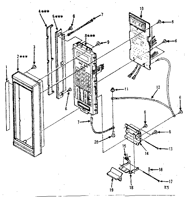 CONTROL PANEL PARTS