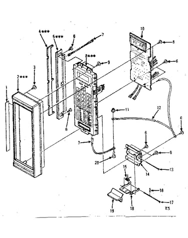 Control panel parts