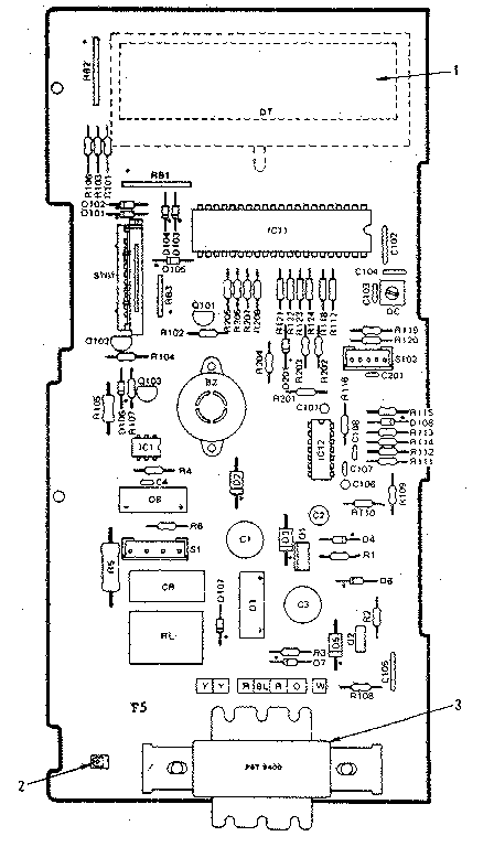 POWER AND CONTROL CIRCUIT BOARD 11358R