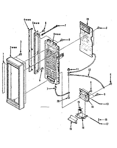 Control panel parts