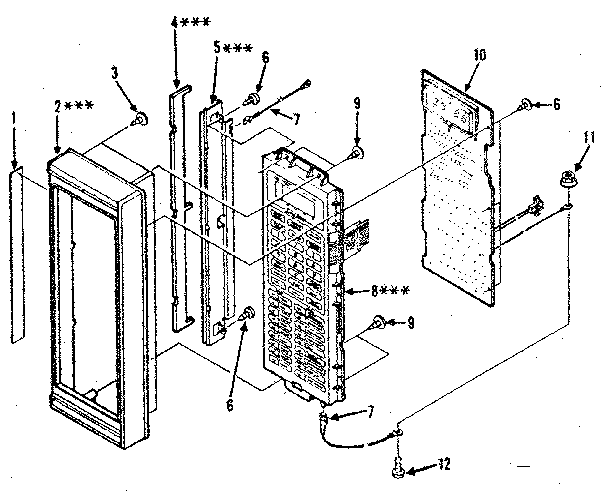 Control panel parts