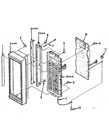 Control panel parts