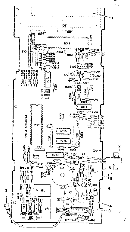 Power and control circuit board 11355r