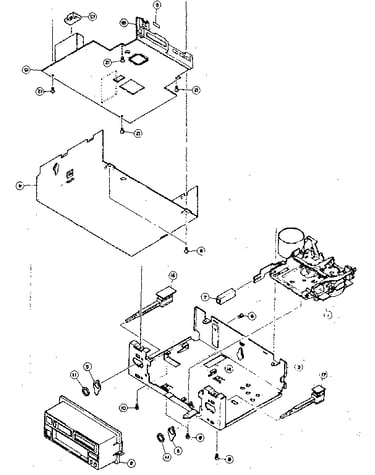 Pc board assembly