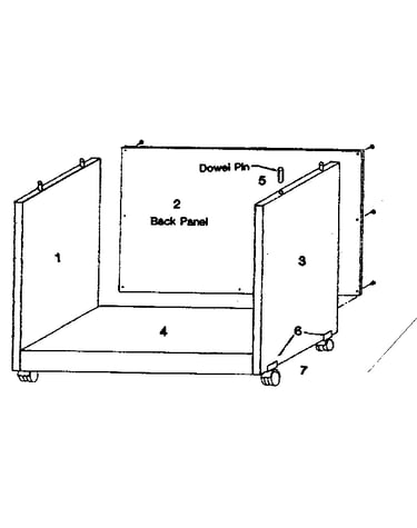 Rack view and parts