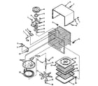 Kenmore 5648698511 cavity parts-b diagram