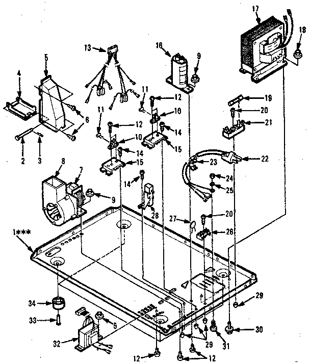 MICROWAVE PARTS