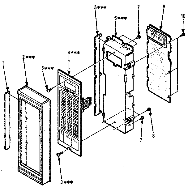 Control panel parts