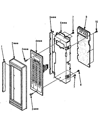 Control panel parts