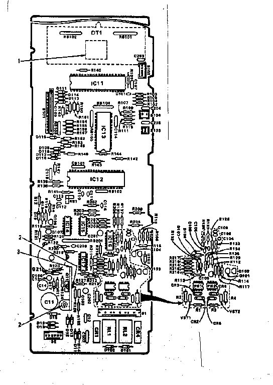 POWER AND CONTROL CIRCUIT BOARD